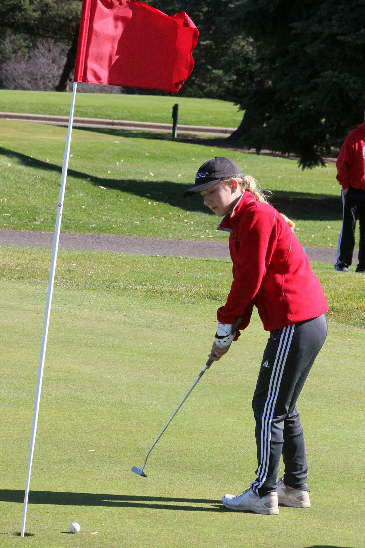 Division 2 girls golf sectional at Rice Lake 10-7-20
